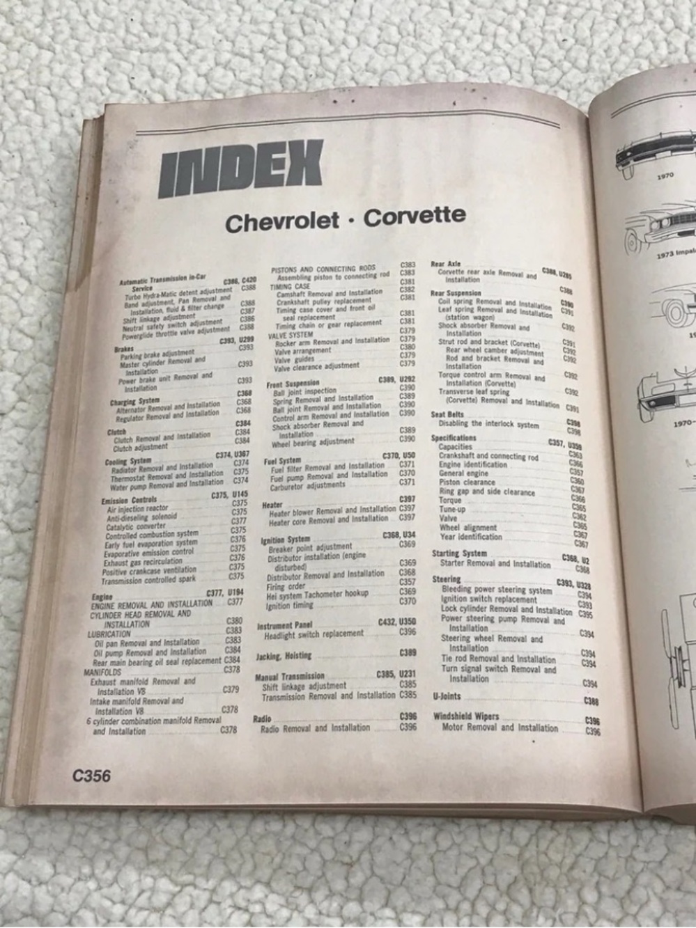 Vintage Chilton’s Auto Repair Manual 1977
American Cars from 1970 to 1977
Detail - Picture 10 of 15